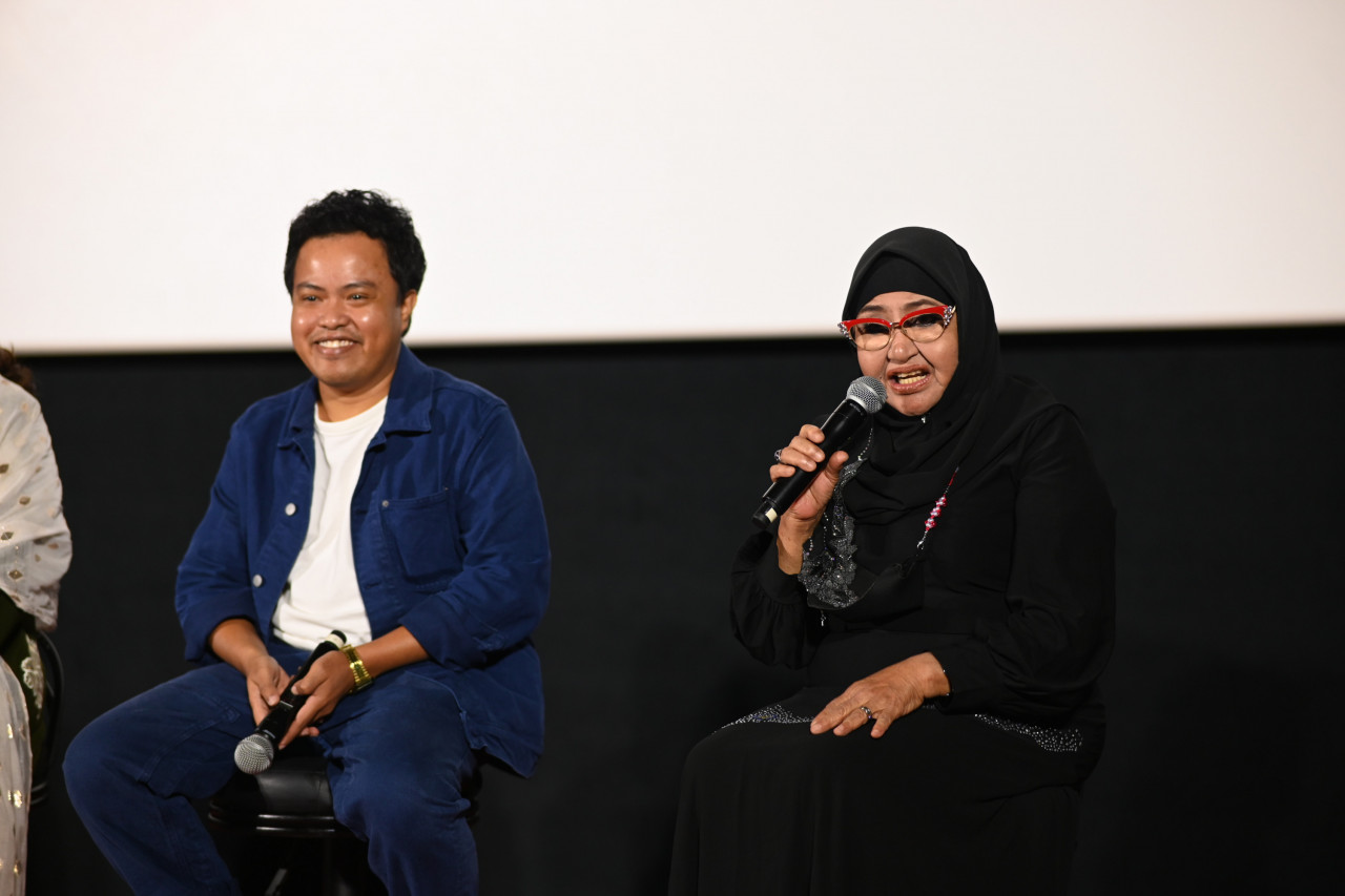 Rosnah Mat Aris dan Hyrul Anuar- Gambar ihsan GSC