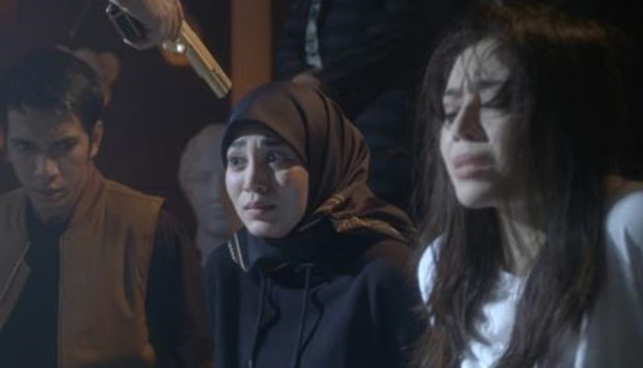 Antara babak cemas dalam filem ini.