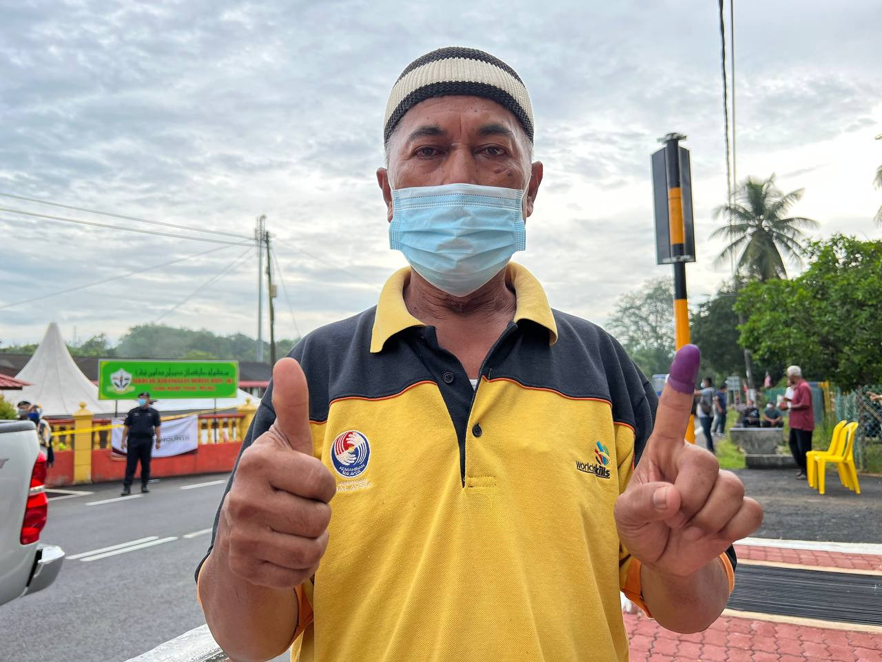 Shahir Kudus dari Kampung Durian Daun. - Gambar Aiman Sadiq