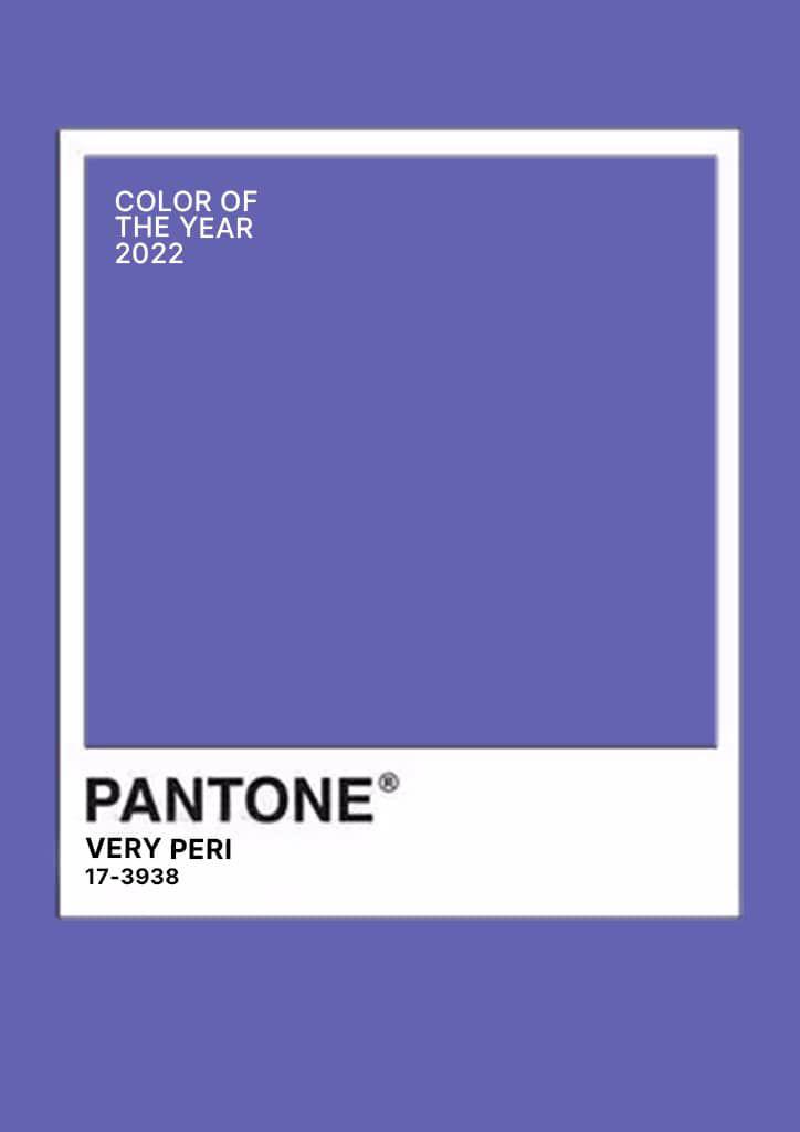 Warna Very Peri diisytiharkan sebagai warna trend 2022.