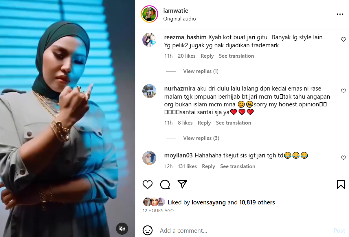 Tangkapan layar komen netizen