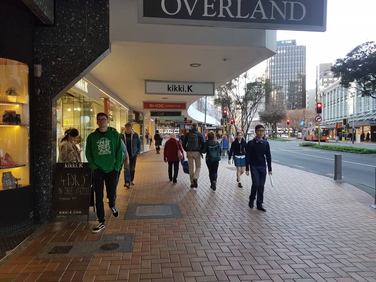 Kawasan membeli-belah Lambton Quay