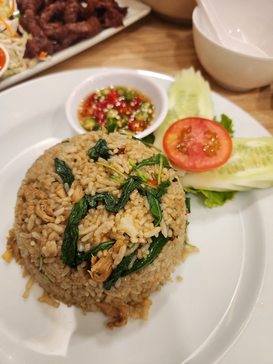 Nasi Goreng Daun Basil - Gambar oleh Rahayu MN