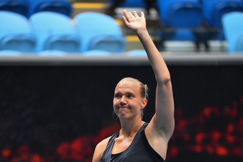 Kaia Kanepi - Gambar AFP