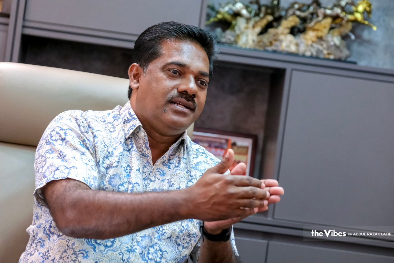 Mohan turut berkata pengundi khususnya generasi muda mahukan wakil yang agresif dan aktif bersuara - Gambar oleh Abdul Razak Latif