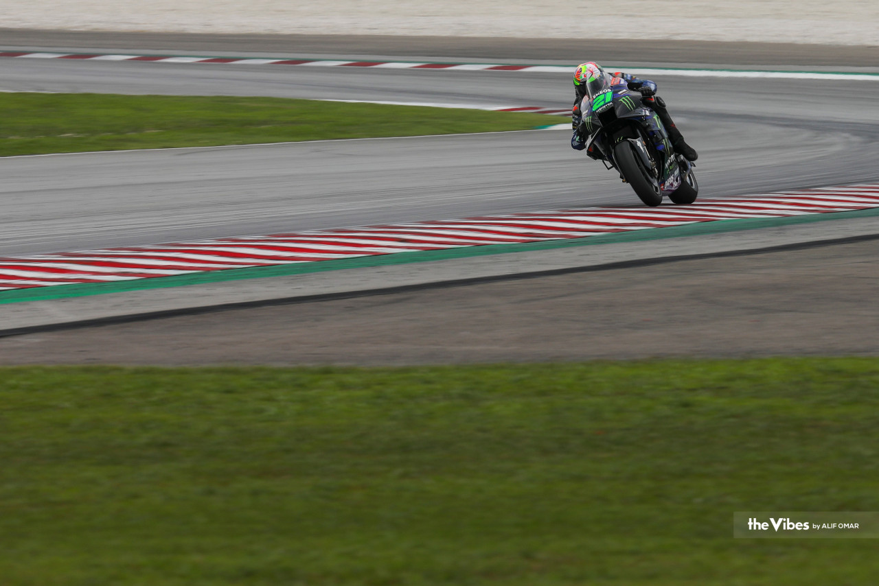 Franco Morbidelli dari Itali mewakili pasukan Monster Energy Yamaha MotoGP