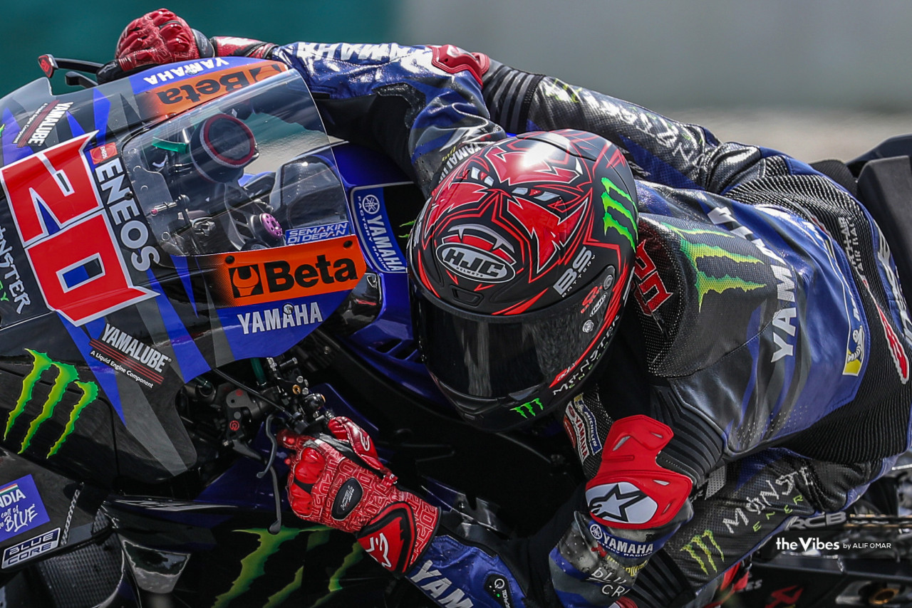 Seorang lagi penunggang daripada pasukan Monster Energy Yamaha MotoGP, Fabio Quartararo dari Perancis