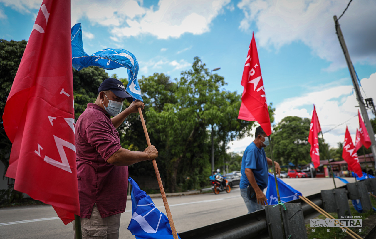 Mohamad Agus berkata hanya 2 gabungan parti sahaja diharapkan bersaing iaitu Barisan Nasional (BN) dan Pakatan Harapan (PH). - Gambar oleh Syeda Imran