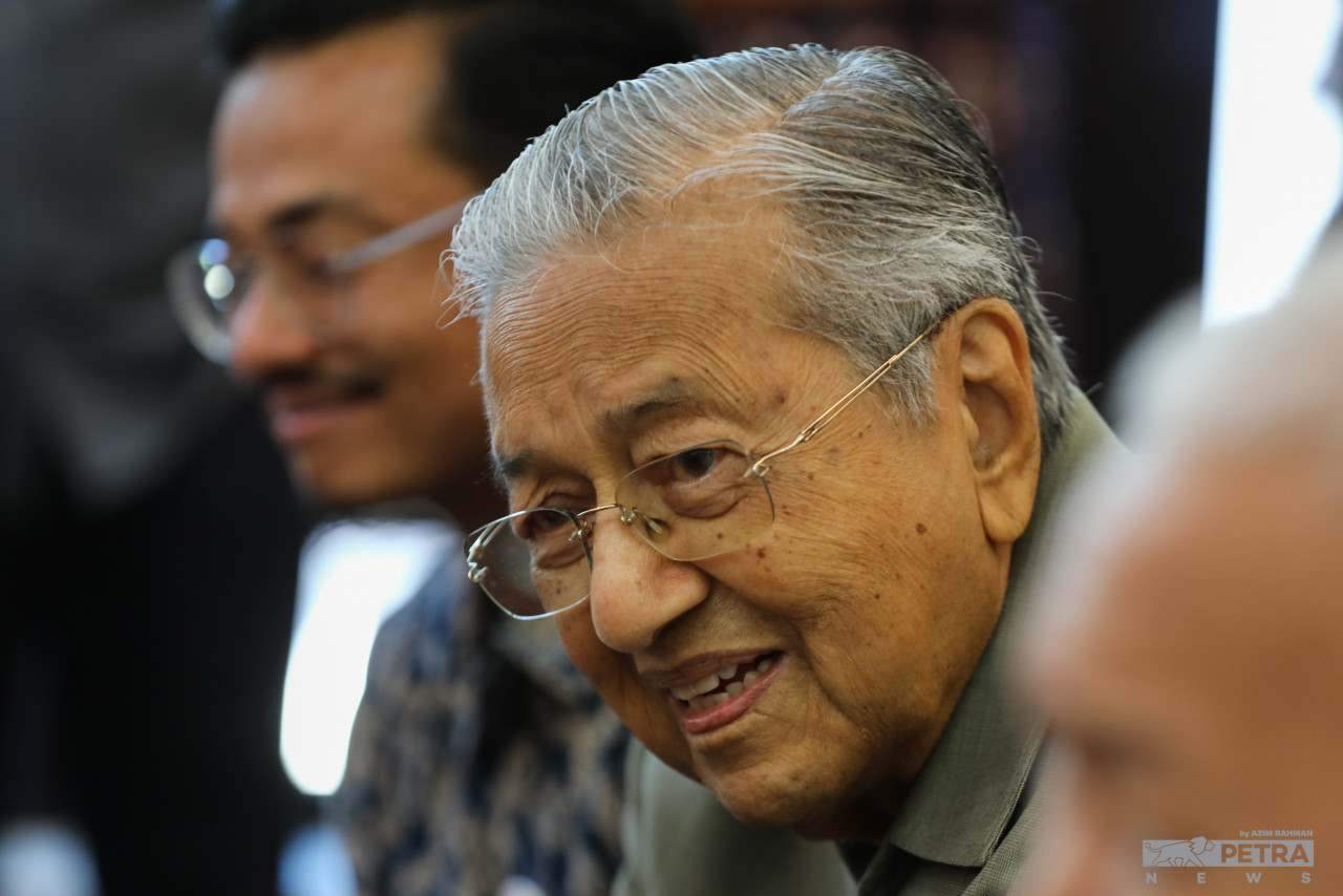 Mahathir Mohamad - Gambar oleh Azim Abd Rahman