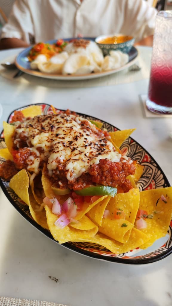 Nachos untuk kudapan