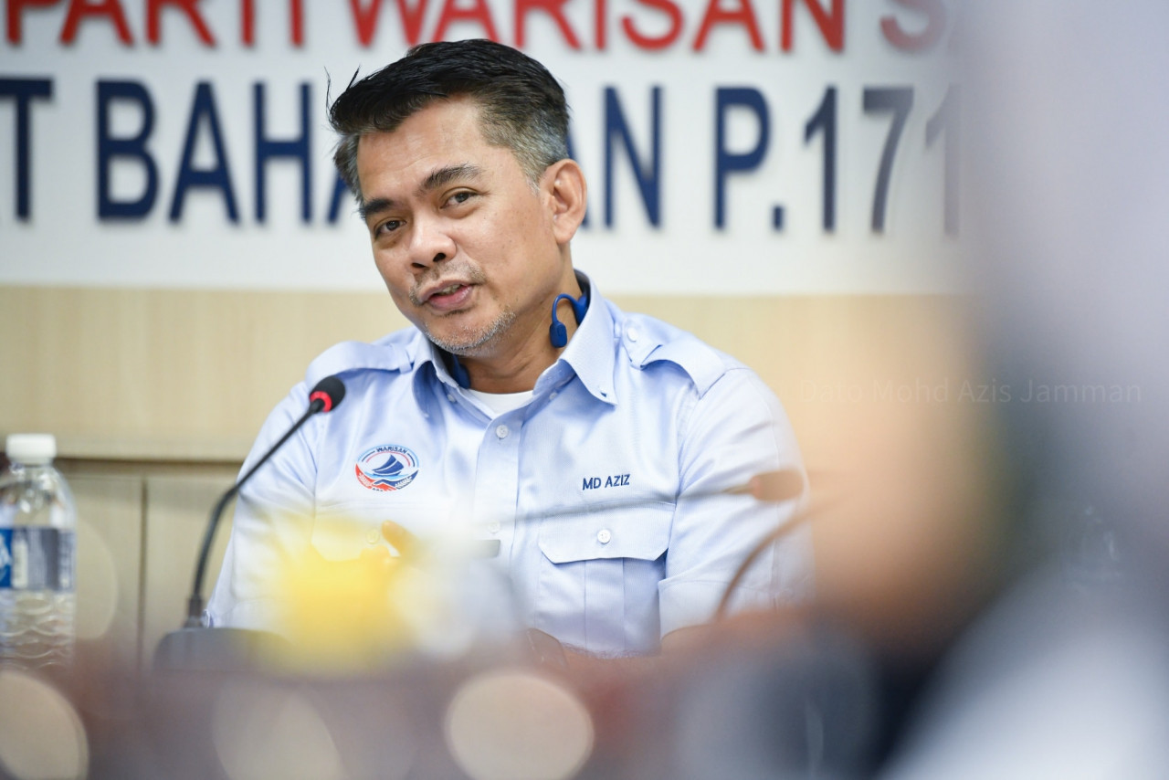 Ketua Pemuda Warisan Datuk Mohd Azis Jamman