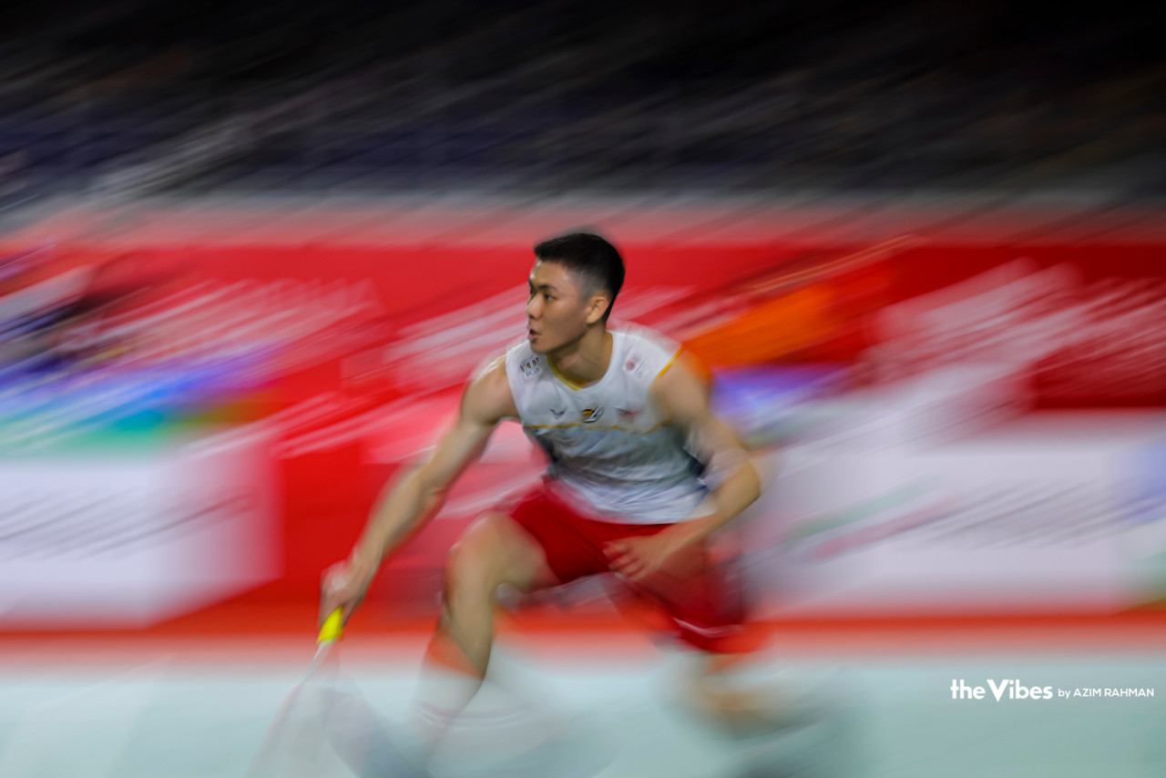 Keputusan semalam bermakna Zii Jia tersingkir awal sebanyak tiga kali berturut-turut di sini selepas tewas di tangan wakil Indonesia pada pusingan kedua Terbuka Malaysia 2022 - Gambar oleh Azim Rahman
