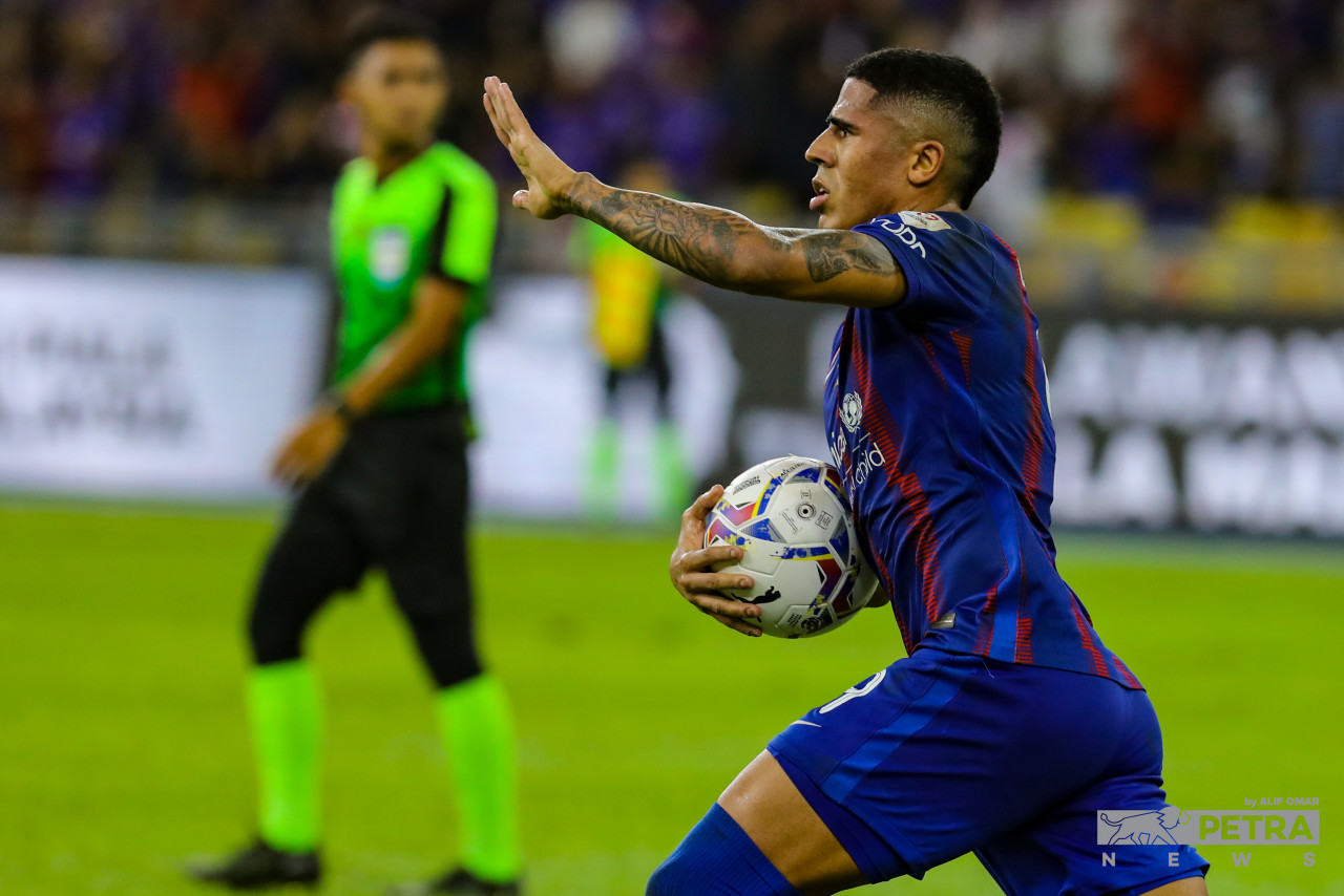 Penyerang import JDT, Bergson Da Silva - Gambar Alif Omar
