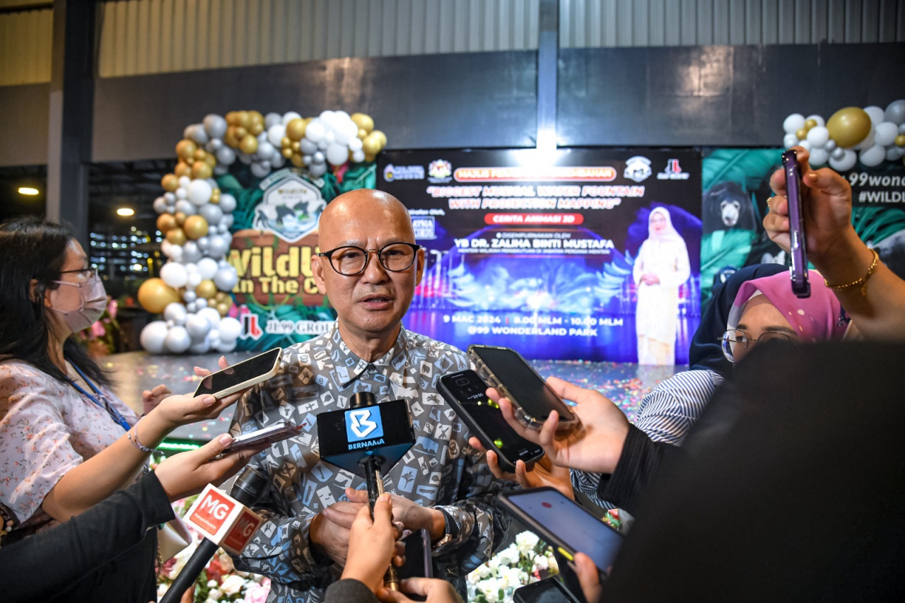 Jeff B K Lee ketika ditemui media