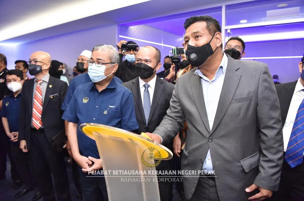 Ipoh menjadi bandar kelima di Malaysia selepas Kuala Lumpur, Putrajaya, Cyberjaya, dan Johor Bahru yang memiliki capaian teknologi tersebut. - Gambar ihsan Pejabat Setiausaha Kerajaan Negeri Perak