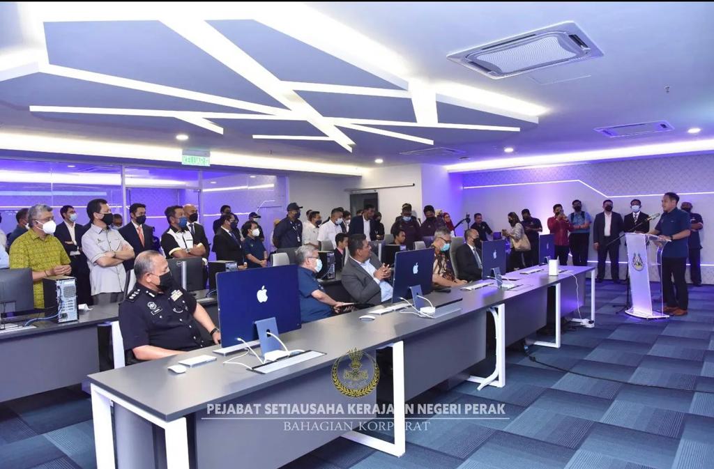 Projek ini secara tidak langsung dilihat berpotensi menjadikan negeri Perak sebagai pendahulu dalam perkembangan arena teknologi. - Gambar ihsan Pejabat Setiausaha Kerajaan Negeri Perak