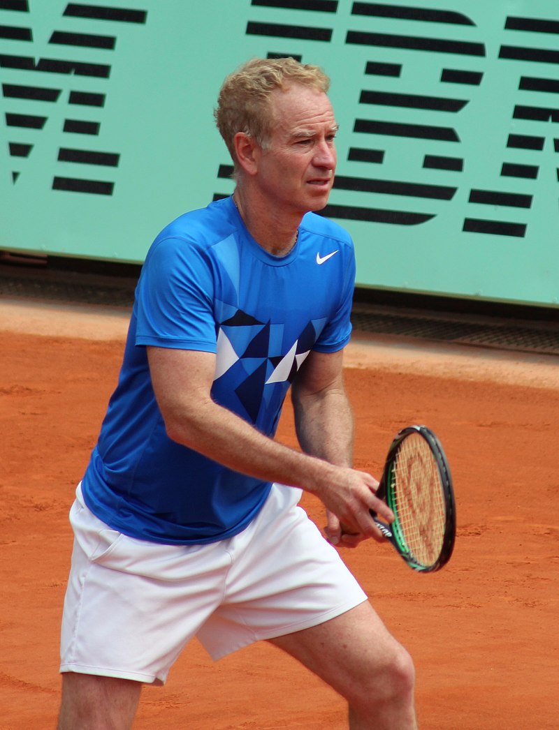 John McEnroe - gambar Wikipedia