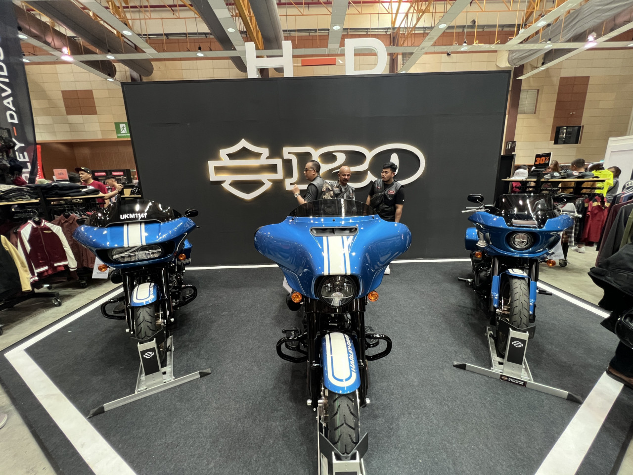 Tiga model terbaharu daripada Harley Davidson sempena ulang tahun yang ke-120
