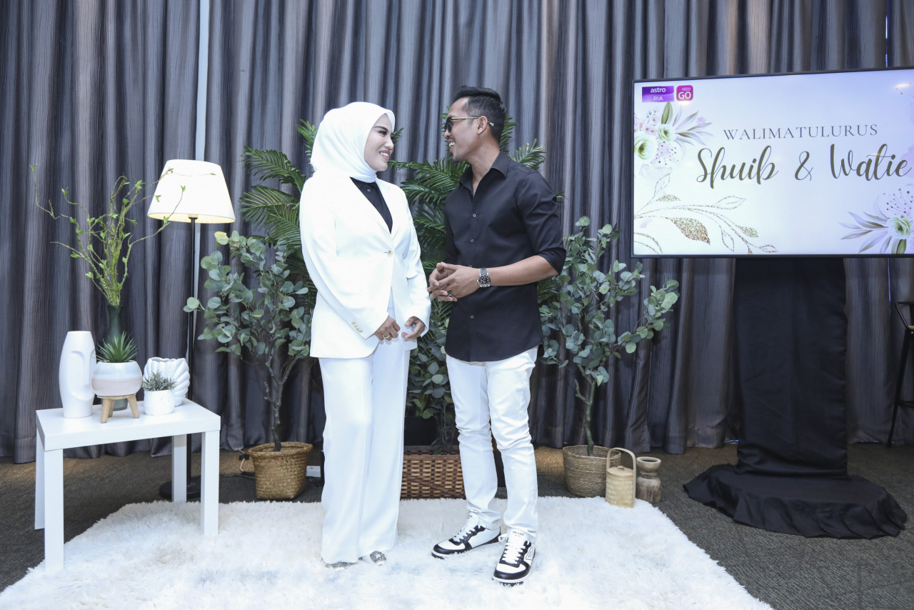 Pada majlis itu nanti, tiada resepsi yang akan dilakukan. Hanya sekadar akad nikah dan sesi bergambar bersama tetamu - Gambar ihsan Astro