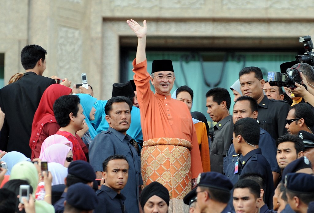 Abdullah Ahmad Badawi ketika melepaskan jawatan sebagai Perdana Menteri pada 2009. - Gambar AFP
