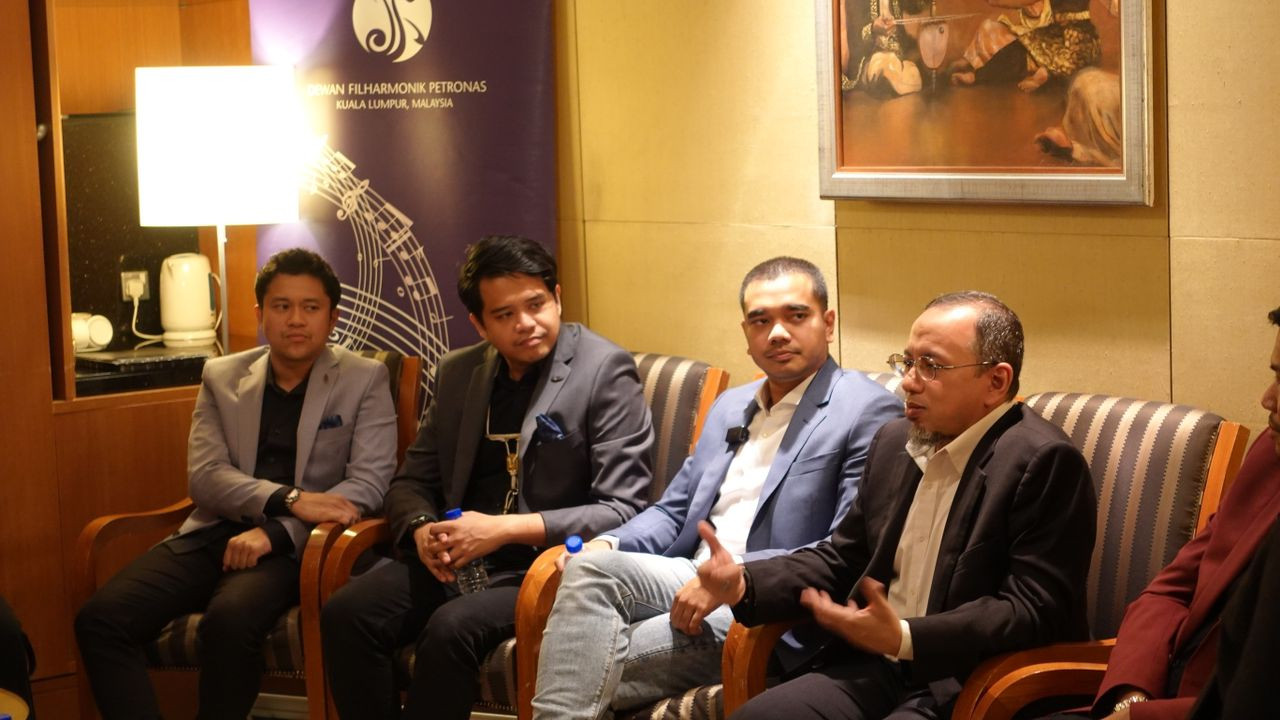 Alif Satar & The Locos di sidang media - gambar DFP