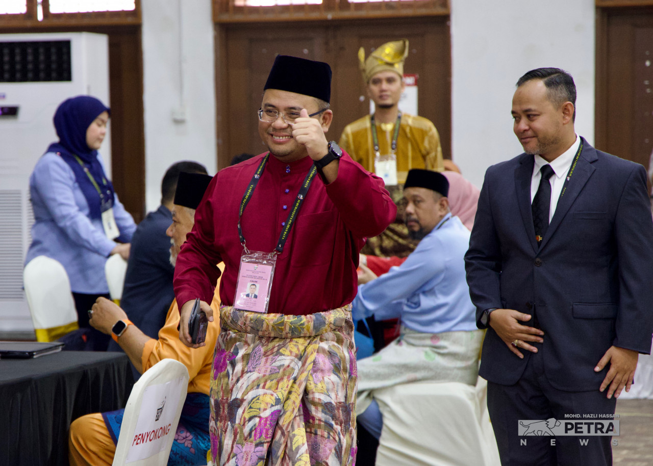 Datuk Seri Amirudin Shari yang bertanding di DUN Sungai Tua memberi isyarat bagus - gambar Mohd Hazli Hassan