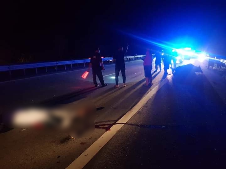 Mangsa meninggal dunia di lokasi kejadian.