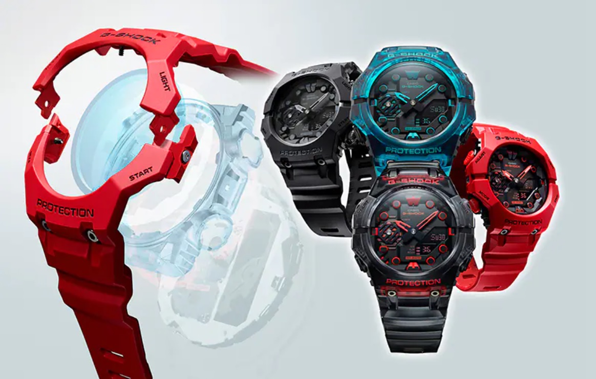 G-SHOCK terbaharu yang terdiri daripada empat model GA-B001 dan GA-B001G.