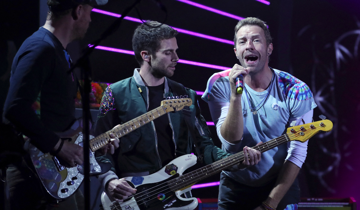 Kumpulan Coldplay - Gambar AFP