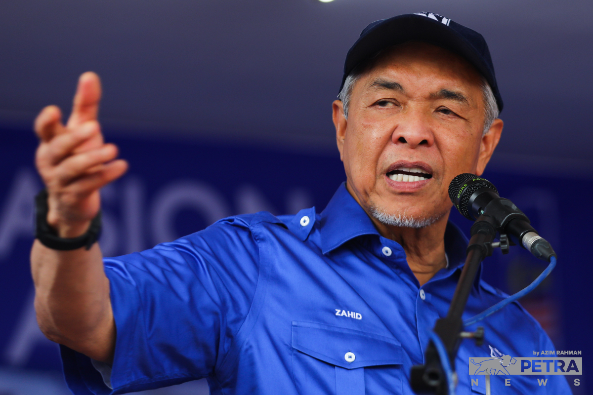 Ahmad Zahid Hamidi - Gambar oleh Azim Rahman