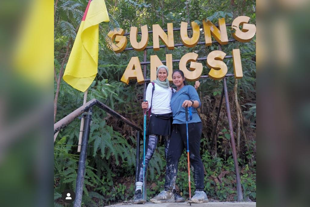 Fazdlun sering mendedahkan anaknya dengan aktiviti lasak. - Gambar dari Instagram Fadzlun Abas