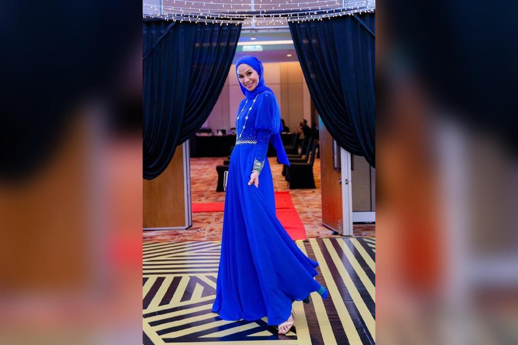Fazdlun masih kekal anggun dan langsing biarpun sudah memiliki tiga cahaya mata. - Gambar dari Instagram Fadzlun Abas