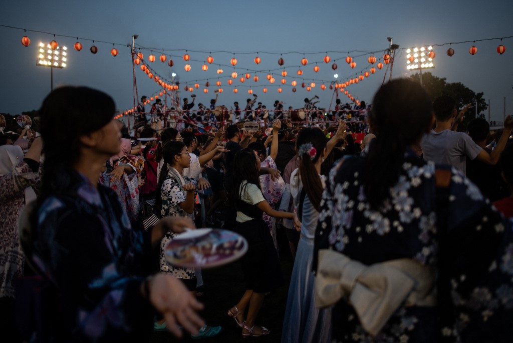 Festival Bon Odori akan diadakan di Kompleks Sukan Negara Shah Alam pada 16 Julai ini. - Gambar fail AFP