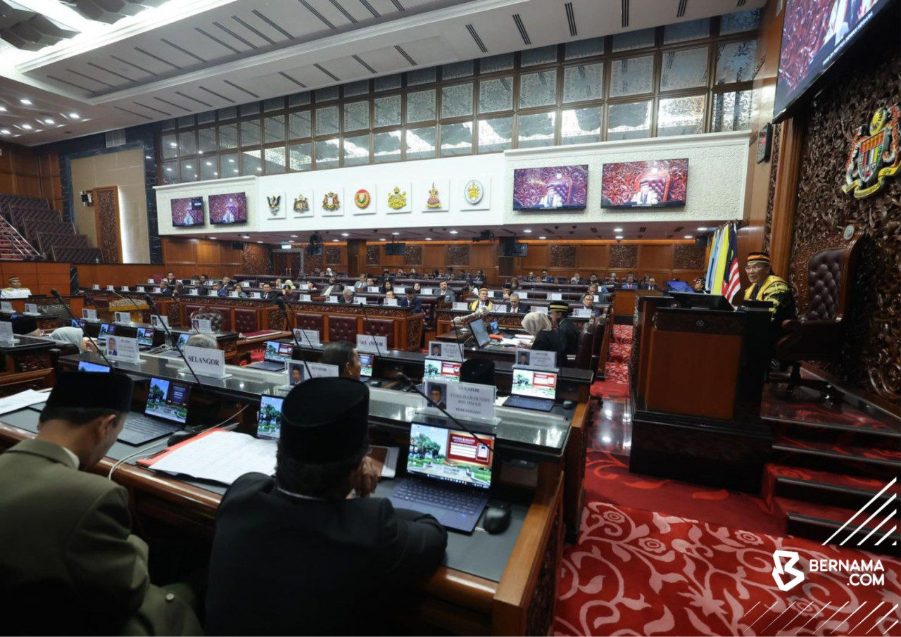 Datuk Mutang Tagal dilantik sebagai Yang Dipertua Dewan Negara yang ke-20, menggantikan Tan Sri Dr Wan Junaidi Tuanku Jaafar. - gambar BERNAMA