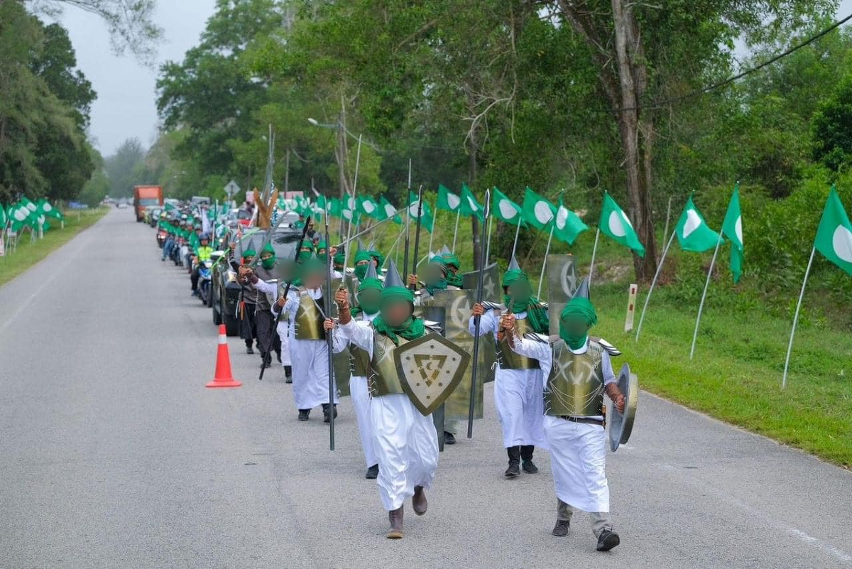 Program HIMPIT adalah acara tahunan yang diadakan di Setiu, Terengganu pada Jumaat lalu dengan menghimpunkan seluruh jentera Pemuda PAS Terengganu. - Gambar dari Facebook PAS Putrajaya