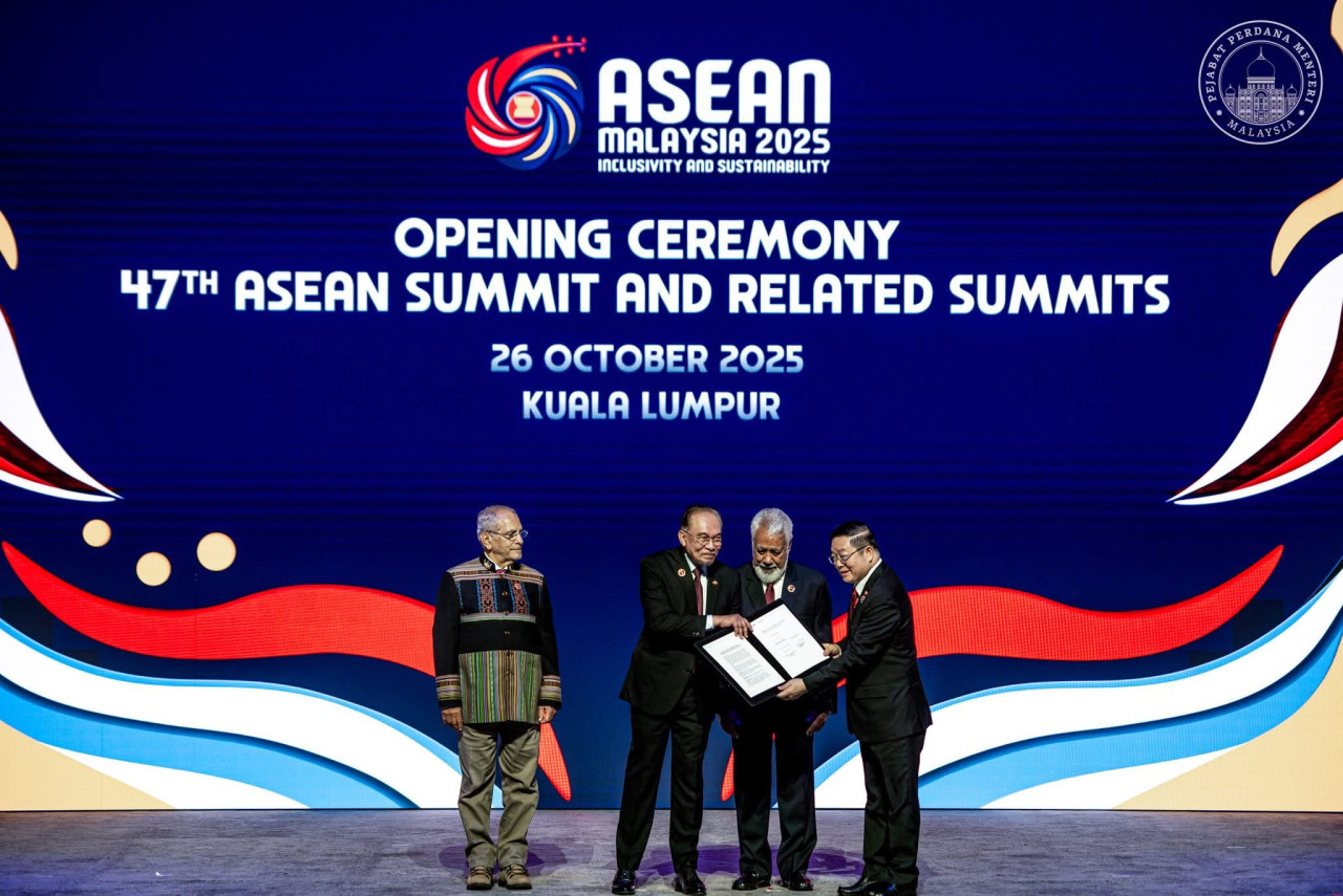 Detik Timor Lesta diumumkan sebagai anggota kesebelas ASEAN - Gambar PMO