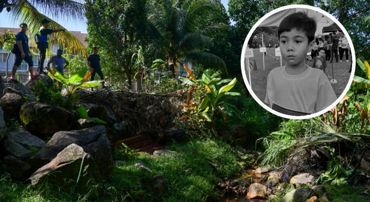 Lokasi mayat Zayn Rayyan ditemui - Gambar X
