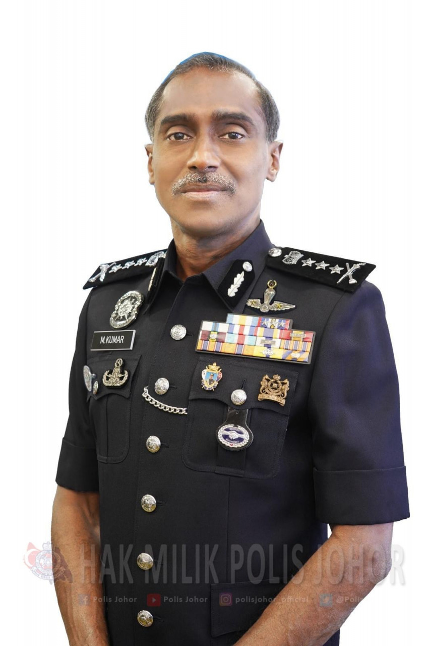 M Kumar - Gambar Polis Johor