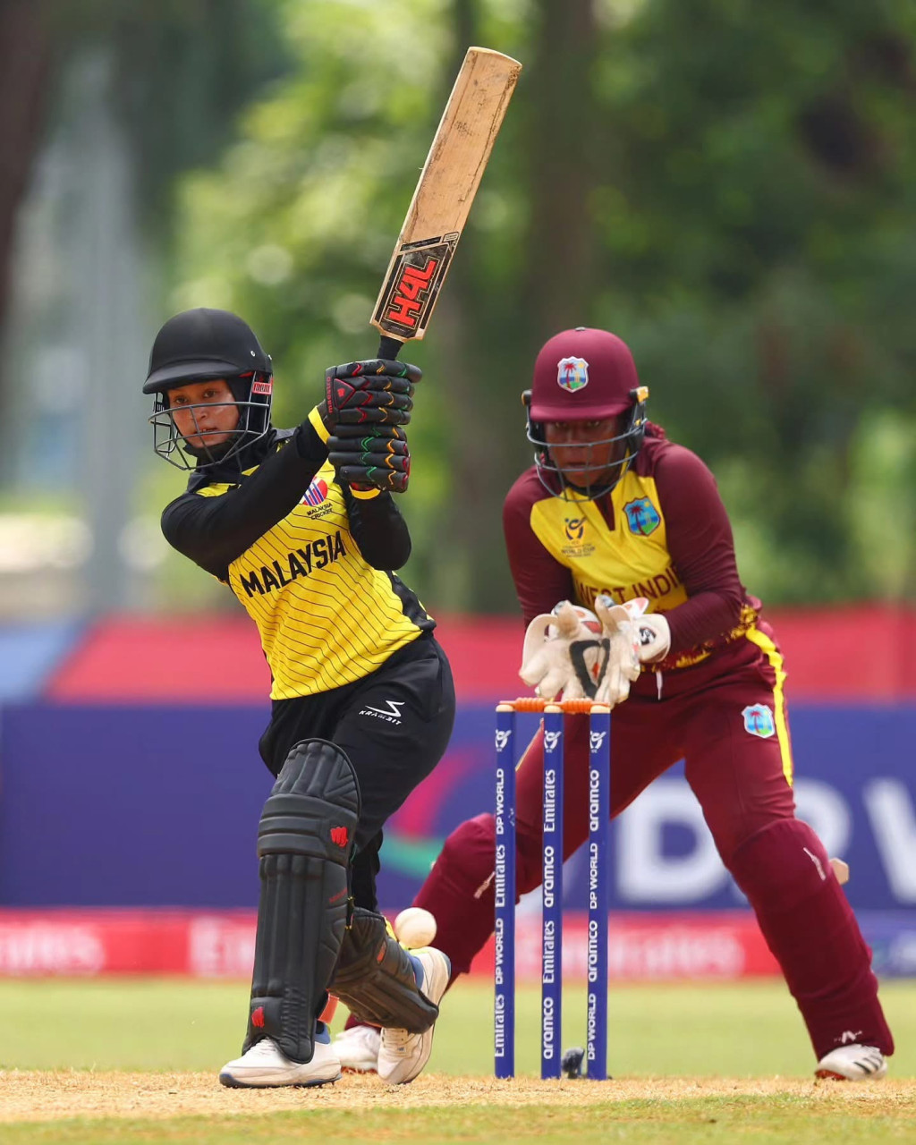 Pasukan negara beraksi pada Edisi kedua Kejuaraan Kriket Piala Dunia T20 Wanita Bawah 19 - Gambar MCA