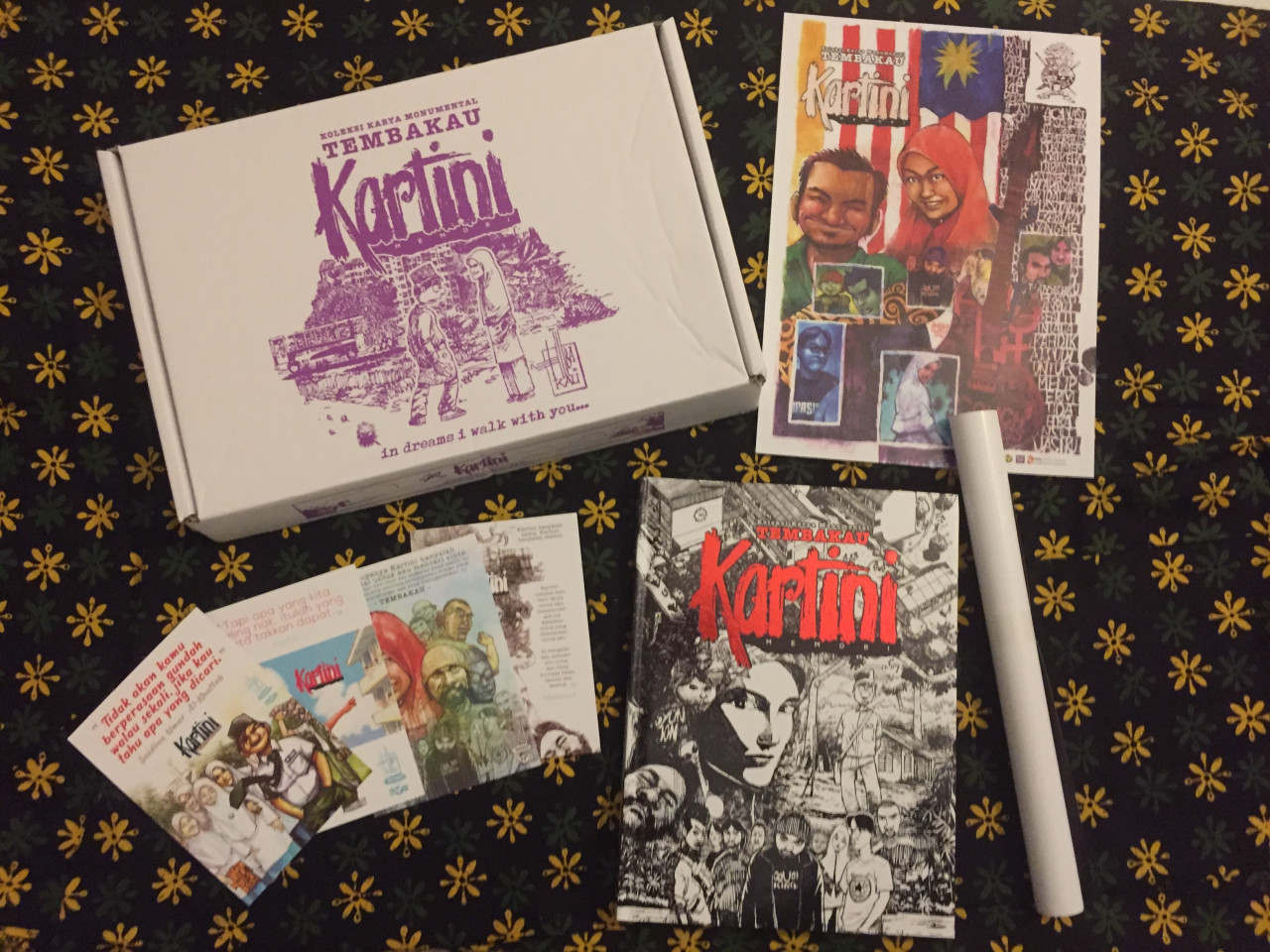 Bahan-bahan dalam boxset 'Kartini'