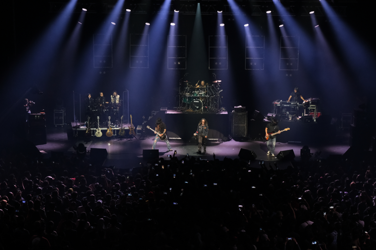 Suasana di Zepp Kuala Lumpur pada malam Sabtu lalu.