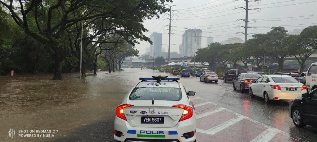 Lebuhraya Taman Connaught. - Gambar ihsan JSPT Kuala Lumpur