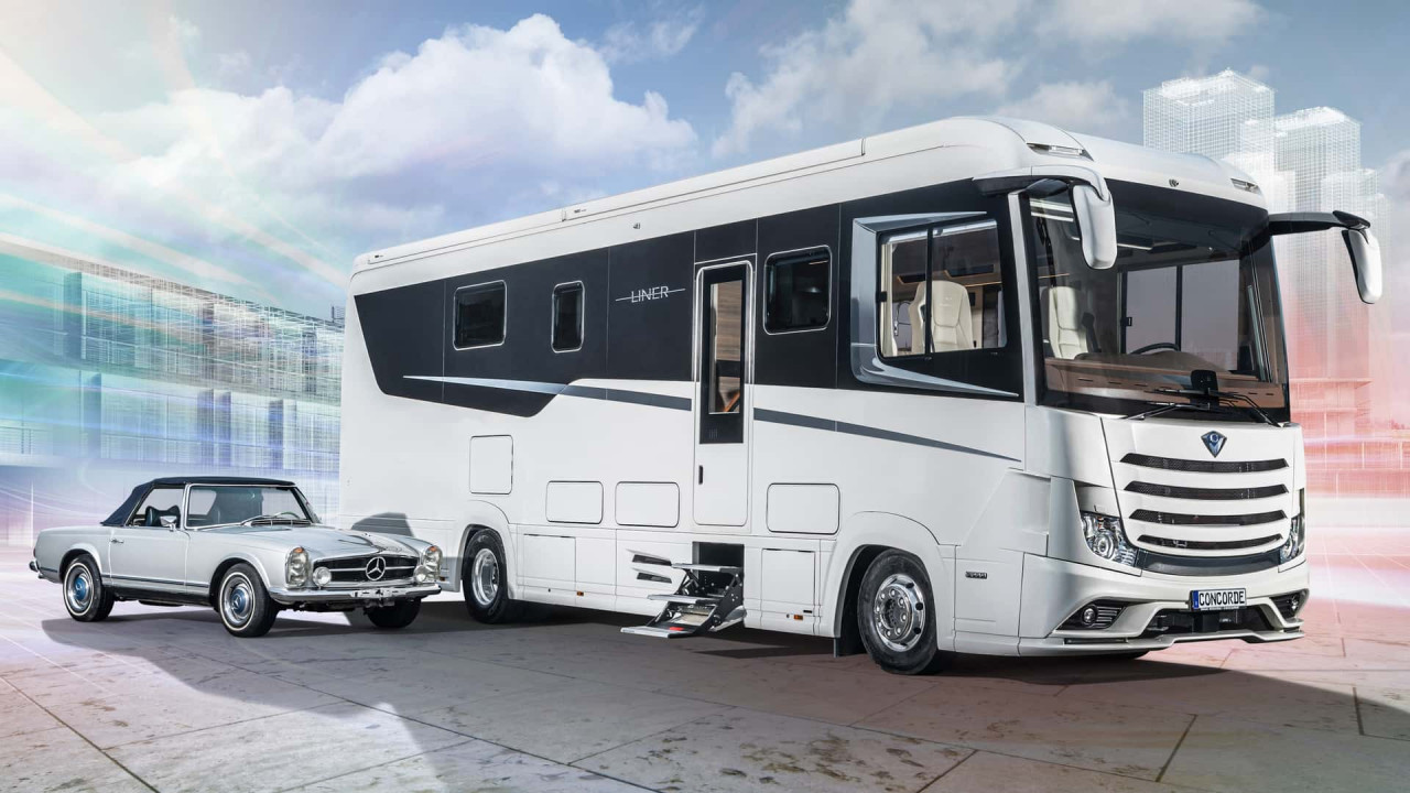Liner 1090 GIO ini menggunakan casis Mercedes-Benz