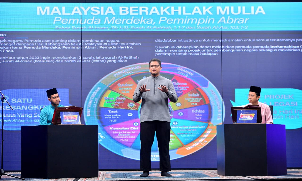 Taklimat #QuranHour baru-baru ini