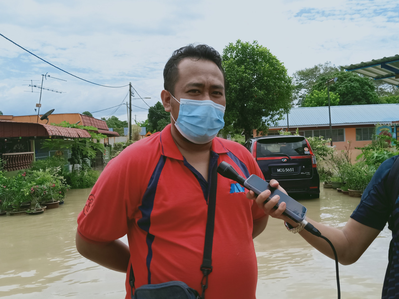 Mohd Zahir ketika ditemubual.