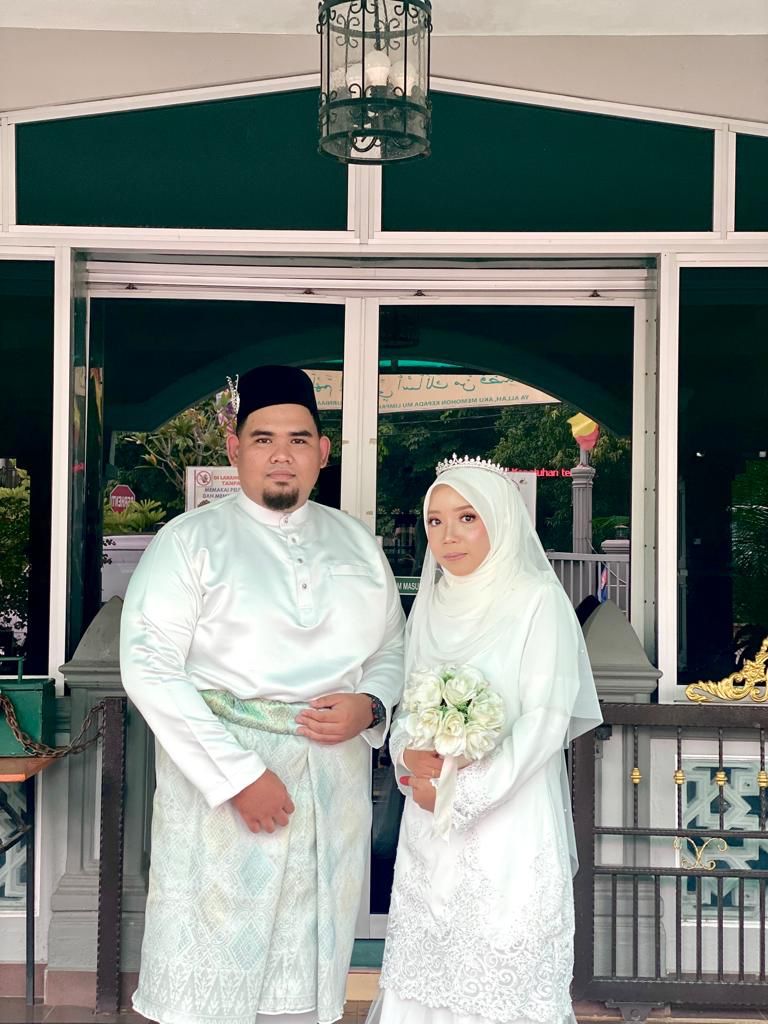 Muhammad Nabil dan Nur Asyiqin selamat diijabkabul pada Jumaat lalu.