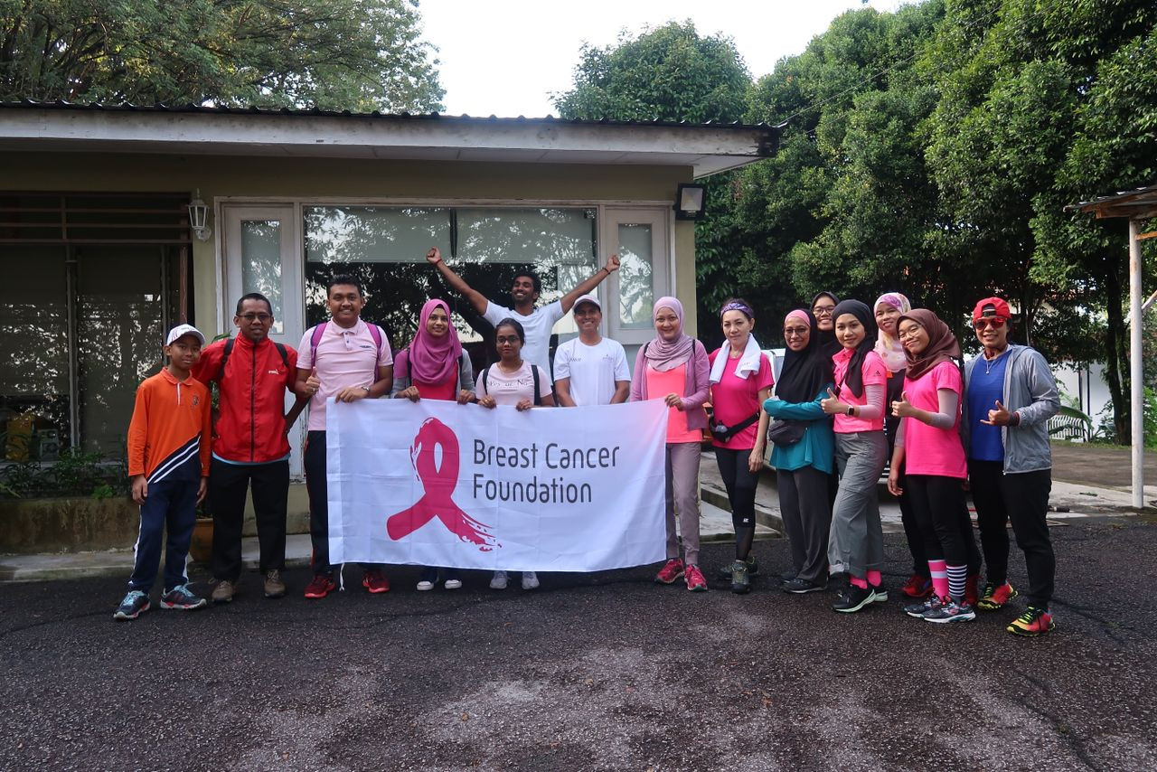 Aktiviti outdoor, Fit With Pride (Hiking) iaitu mendaki gunung bersama pengidap kasner payudara