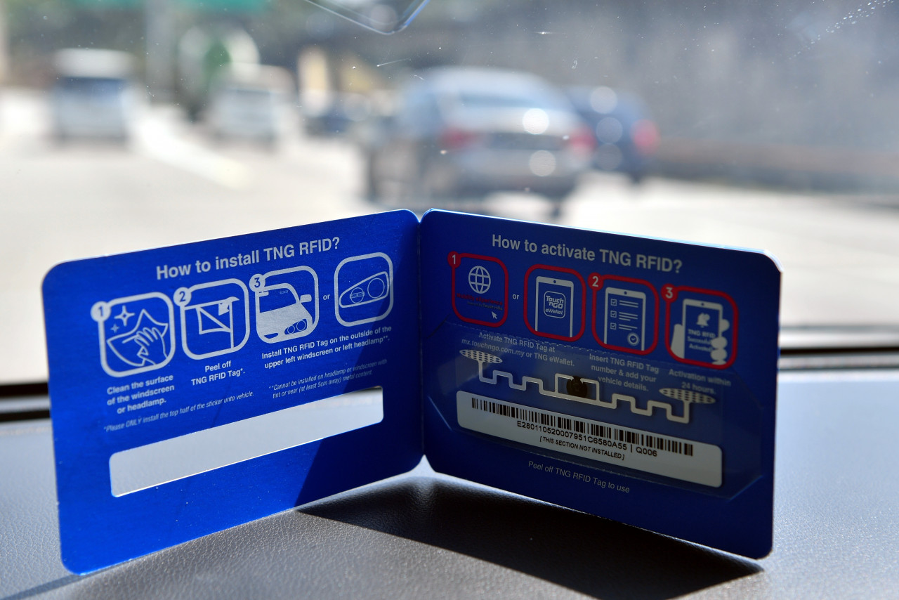 Pelekat RFID. - Gambar hiasan Bernama