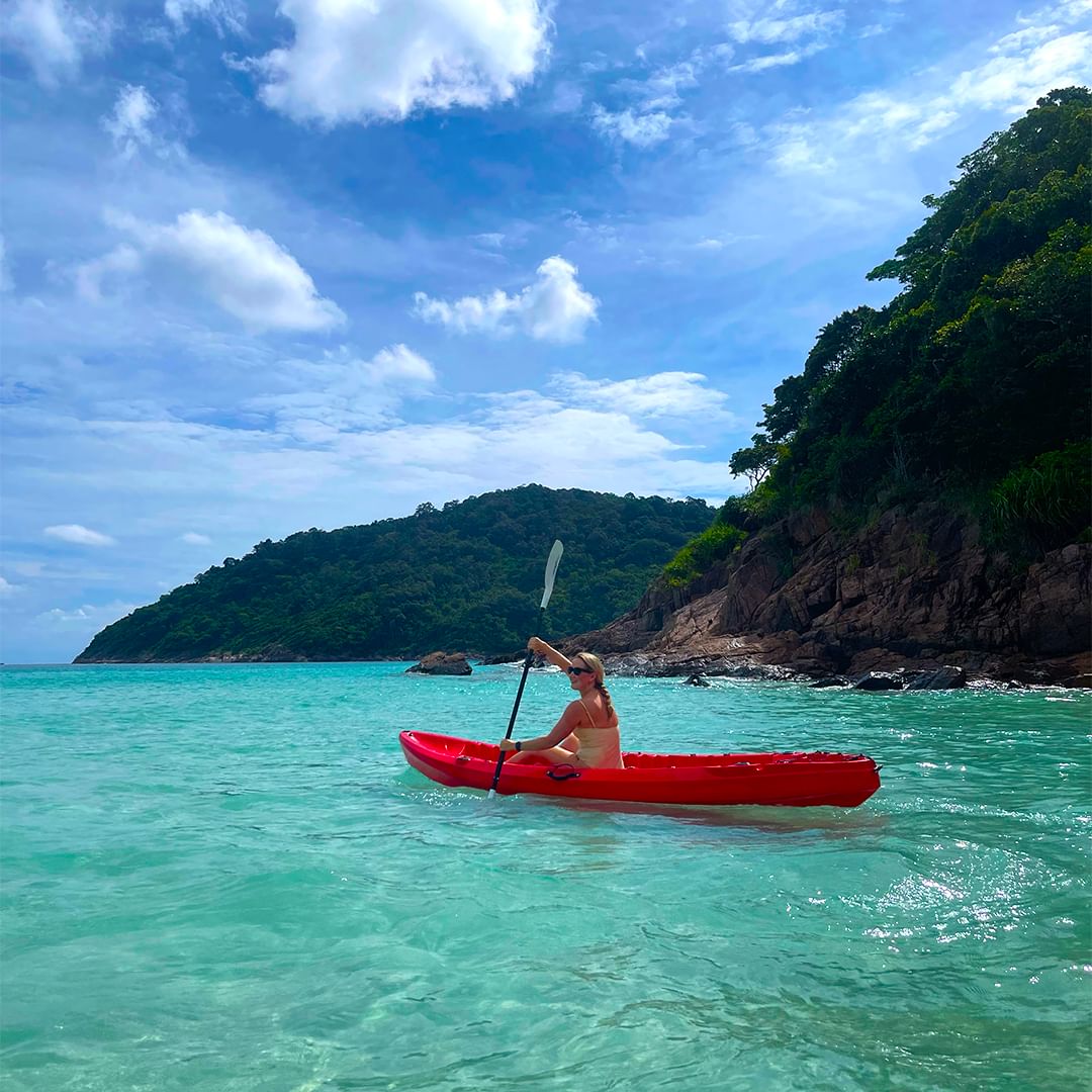 Kilauan air bak kristal menanti anda di Pulau Redang