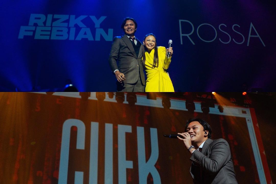 Duet Rossa bersama Rizky Febian mendapat sambutan hangat penonton - gambar PR